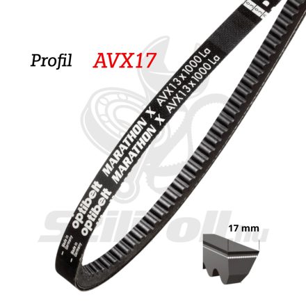 AVX17x920 La - OPTIBELT autóipari vágott - fogazott ékszíj