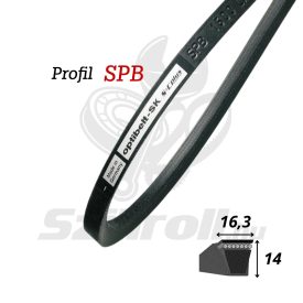 SPB2391 Lp (Lw;Ld) - OPTIBELT ékszíj 