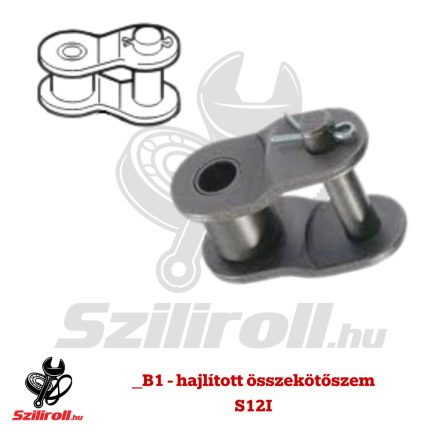 Egysoros, rozsdamentes lánc