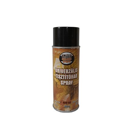 Tisztítóhab spray 400ml UNITED