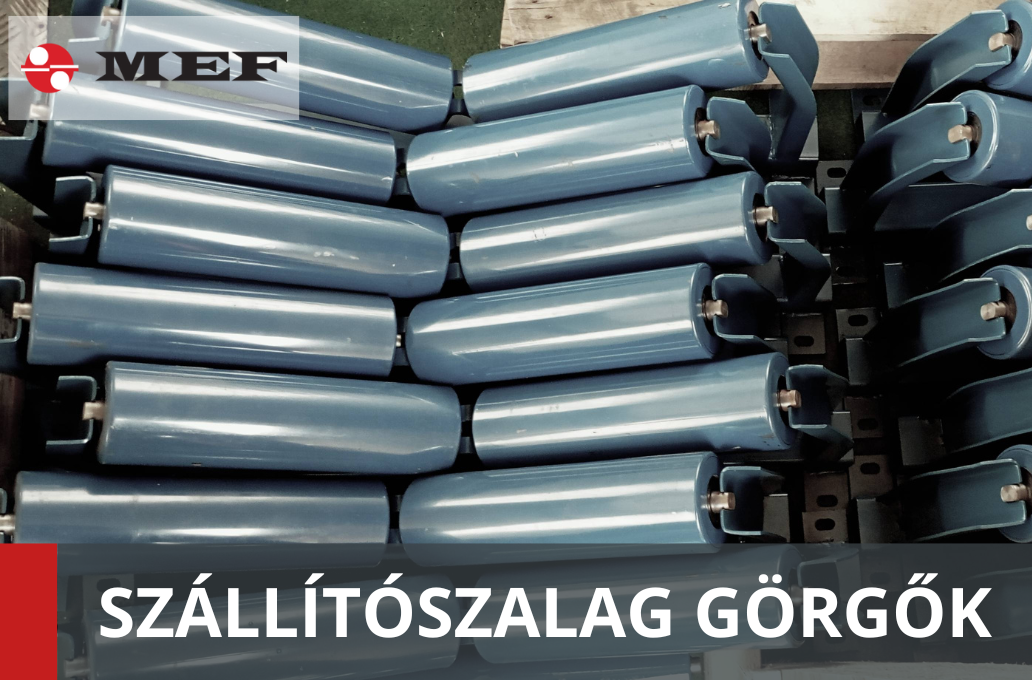 Szállítószalag görgők