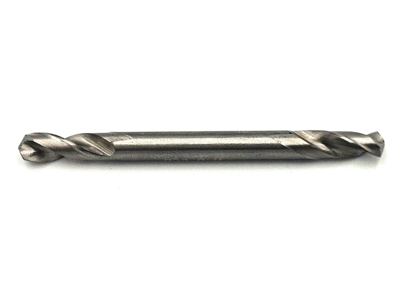 Rövid köszörült kétoldalú hengeresszárú csigafúró 4,20 mm HSS M2  koe-01512