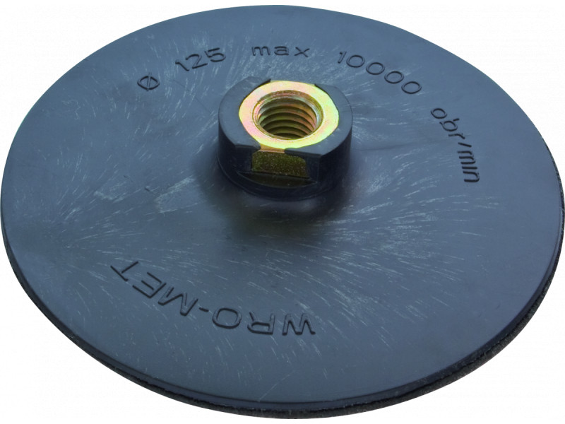 MN-68-608 Támasztótányér tépőzáras csiszolókoronghoz flexre 125mmxM14  koe-03063