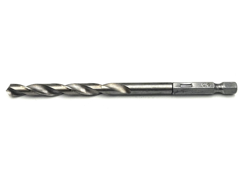Bitbefogású (1/4) fémcsigafúró 3,2 mm HSS (10db/csom)  koe-04943