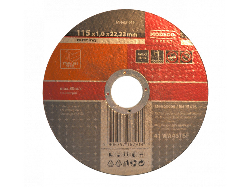 MN-68-965 Vágókorong fémhez 230x2x22.23 mm-es (25 db/dob)  koe-55167