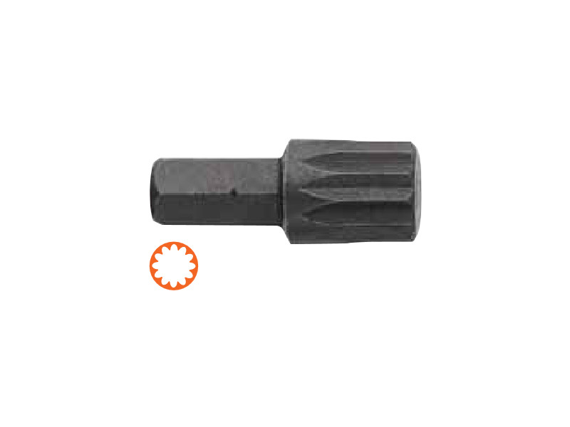 12 ágú XZN behajtóhegy ipari felhasználásra XZN-5 C 6,3 (25 mm )  koe-6130891