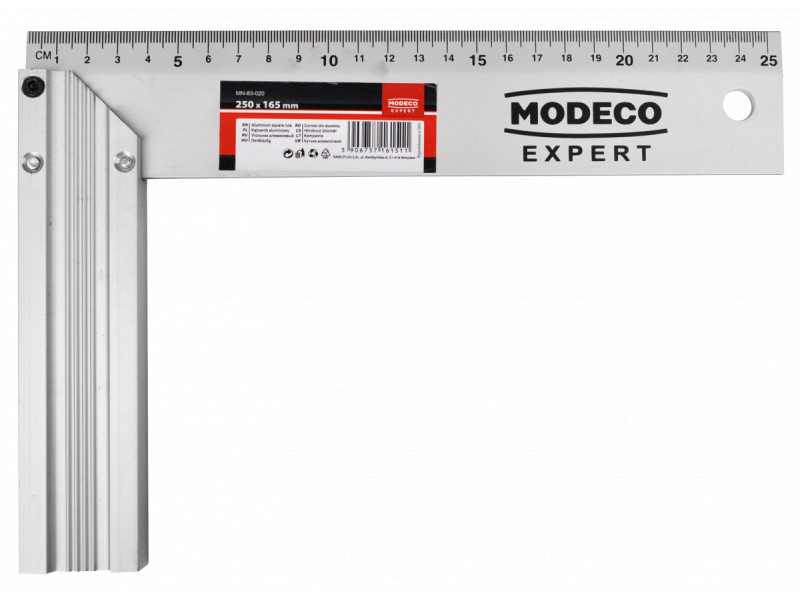 MN-83-100 Talpas derékszög szögmérővel 185x185 mm  koe-63057
